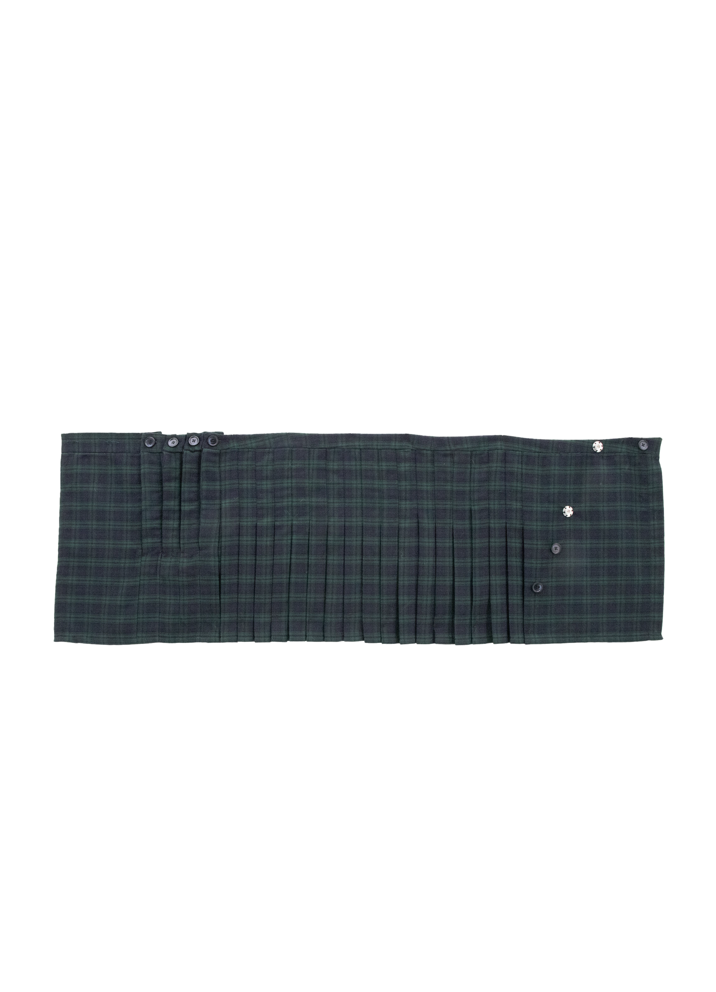 Zip Pleat School Skirt